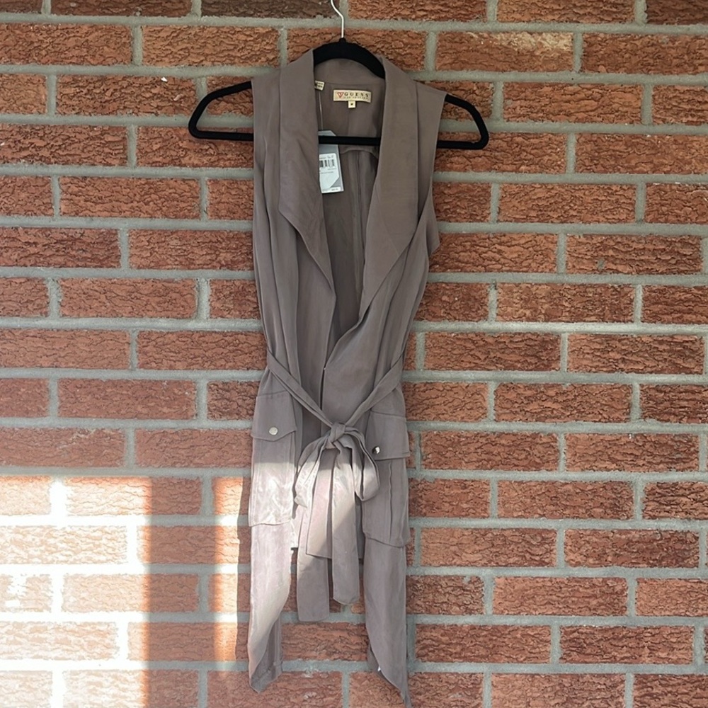 Vintage GUESS Julianna Cargo Drape Vest